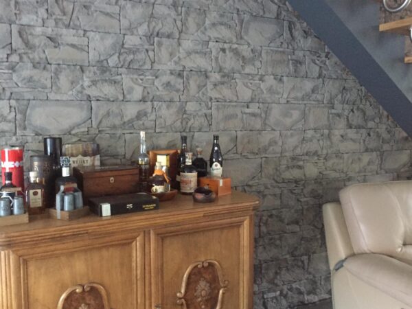verblender rock tematin rustik wohnzimmer wand verkleidet
