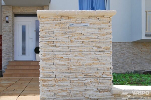 wandverblender povazan white zur verkleidung einer mauer