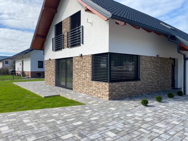 wandverblender rock folded multi light brown fuer die haus fassaden wand verkleidung (von rechts)