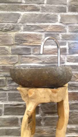 mix tirol wandverblender mit steinwaschbecken