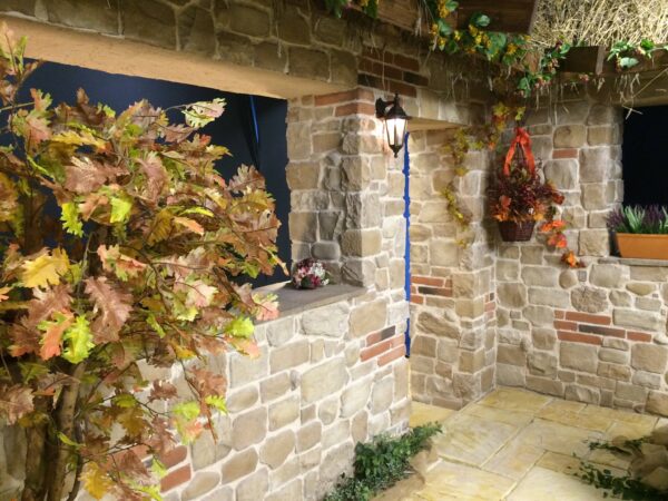 wandverblender mediteran naturstein nachbildung mix toscana au├ƒen haus wand fassaden verkleidung