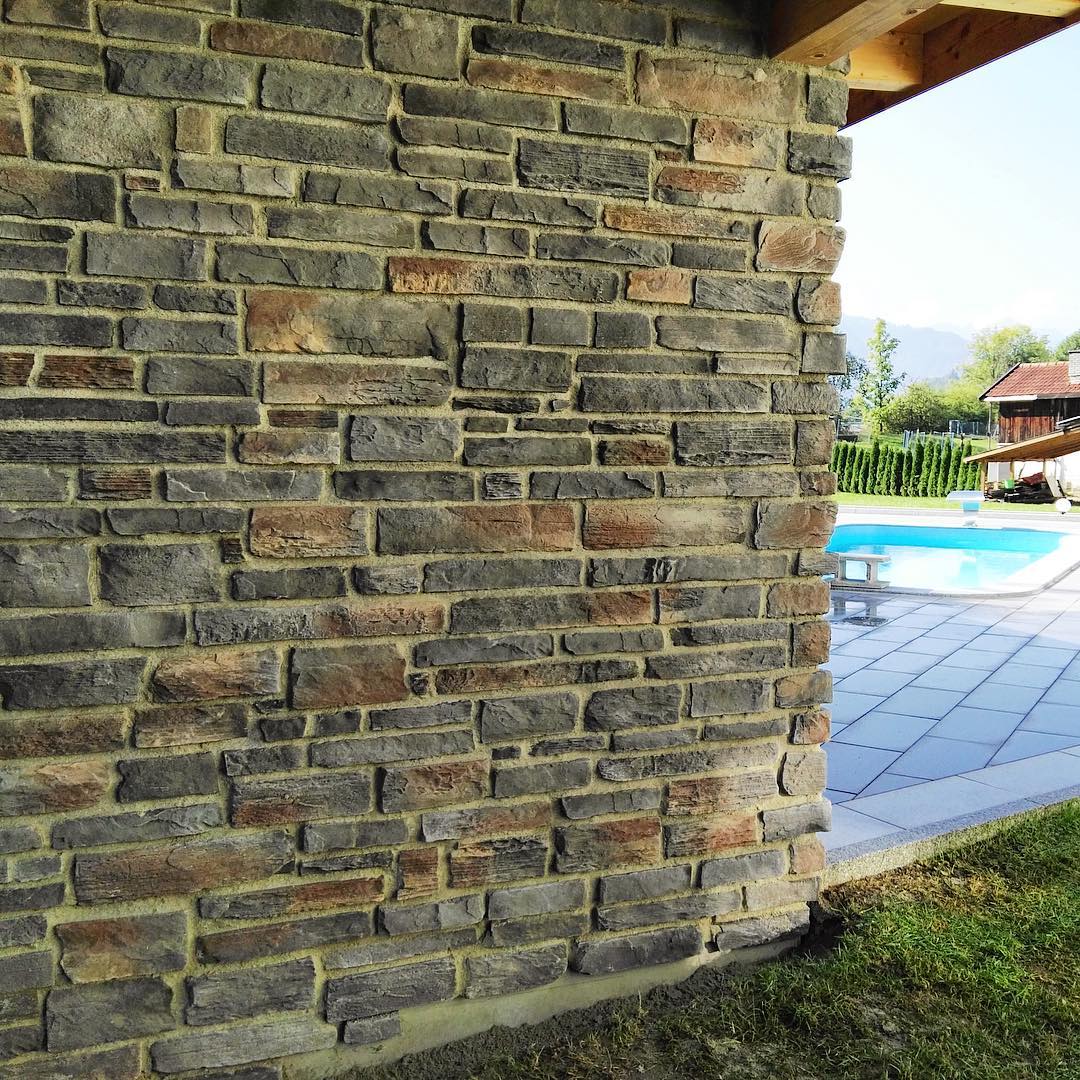 wandverblender mix tirol außen haus fassaden wand verkleidung weiße fuge