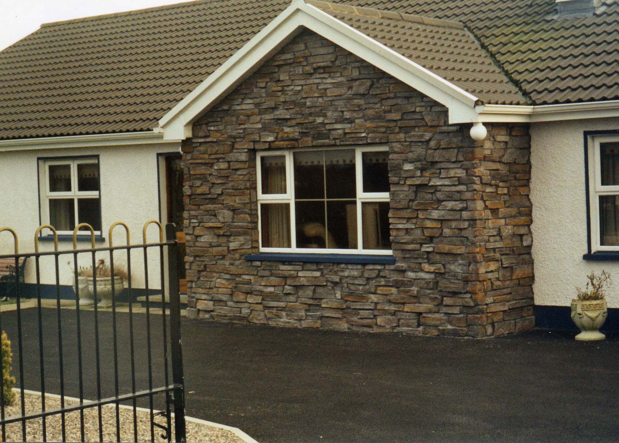 bretagne rusty hausvorbau steinverblender