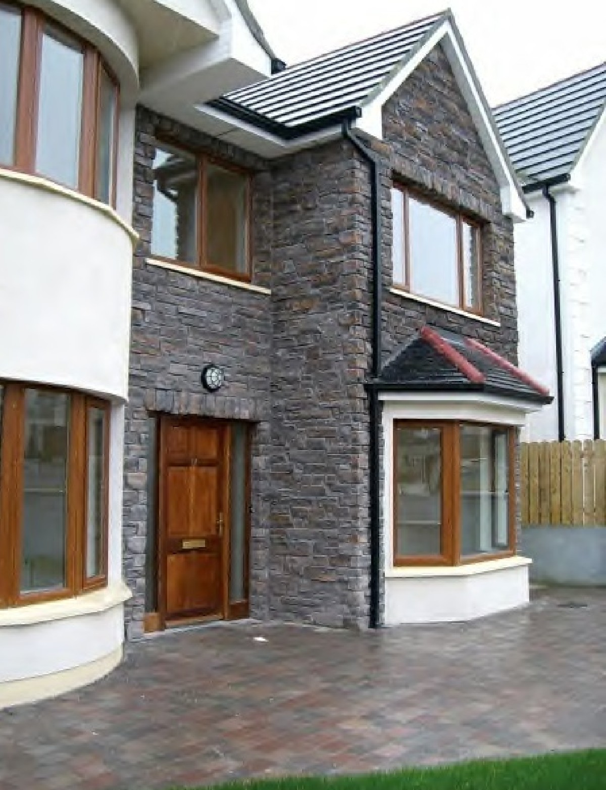 bretagne rusty steinverblender fassade wetterfest