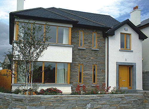 bretagne rusty teilfassade edel und rustikal