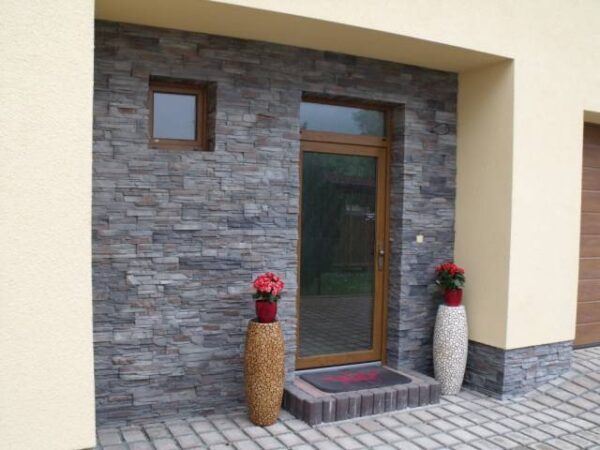 wandverblender slanec gardena haus eingangs verkleidung und haus sockel dekor