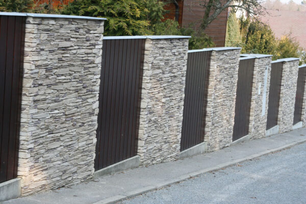 wandverblender schiefer nachbildung toronto außen zaun system wand mauer verkleidung fugenlos