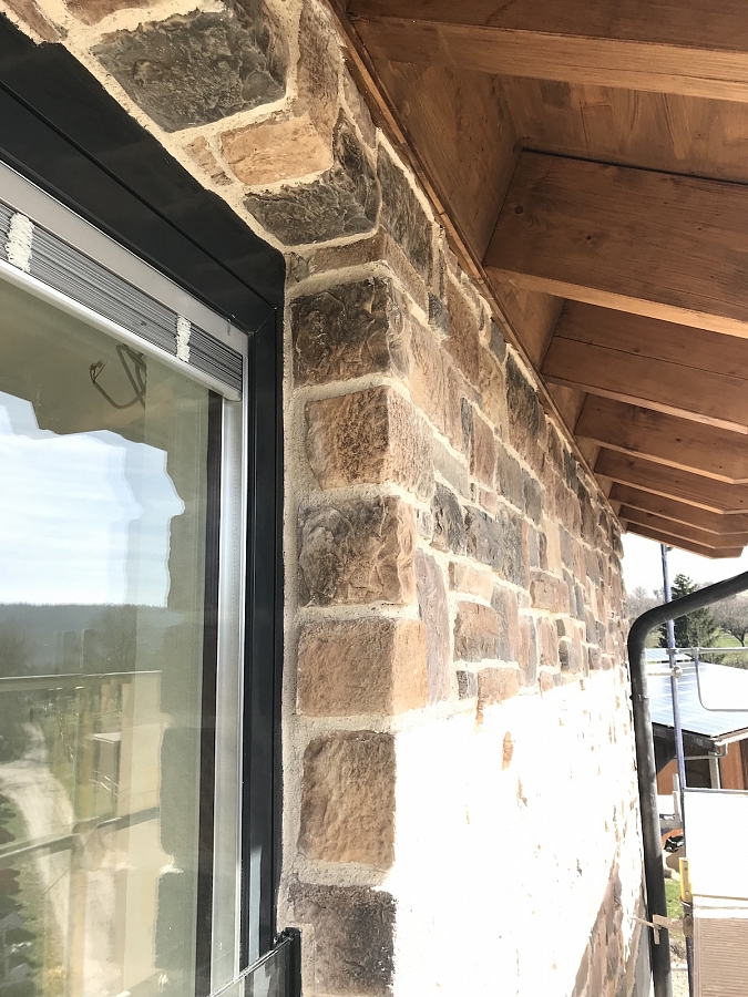 mix colorado ecksteine am fenster