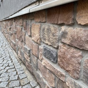 mix colorado haussockel verkleidung mit grauer fuge