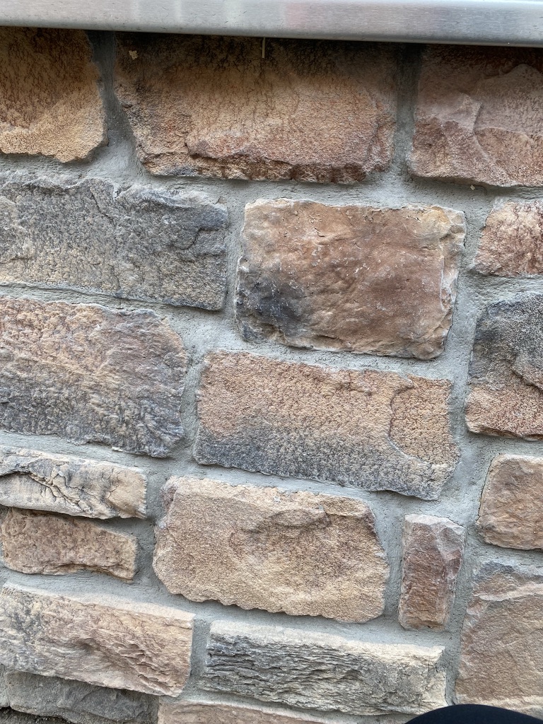 verblender mix colorado aussen haus sockel verkleidung detailbild