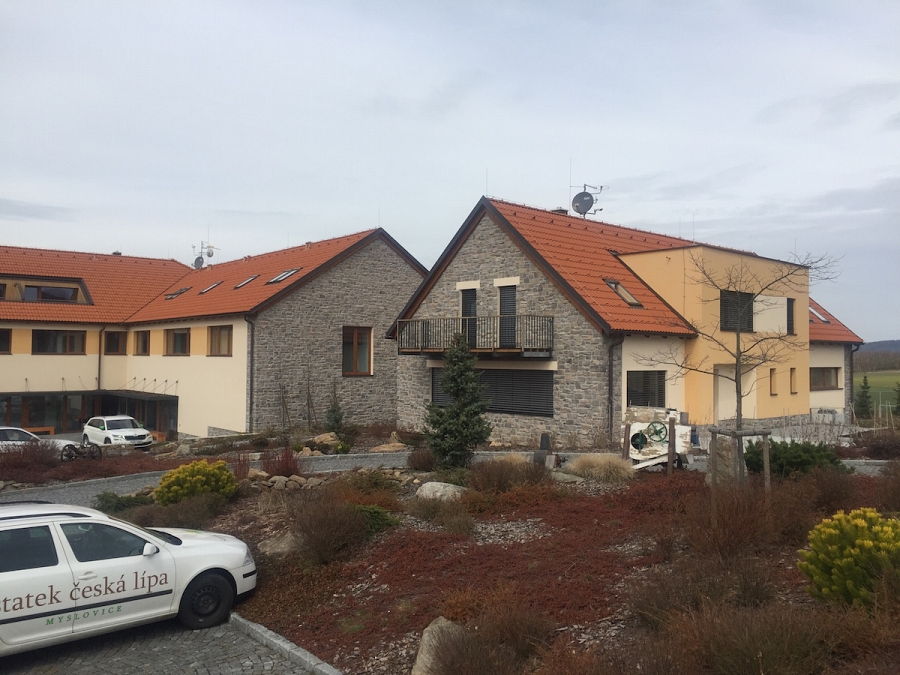 verblender mix grigio aussen haus teilfassade wand verkleidung